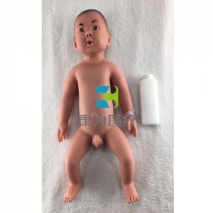 “康为医疗”高级新生儿护理标准化模拟病人(男婴)高级新生儿护理模拟人